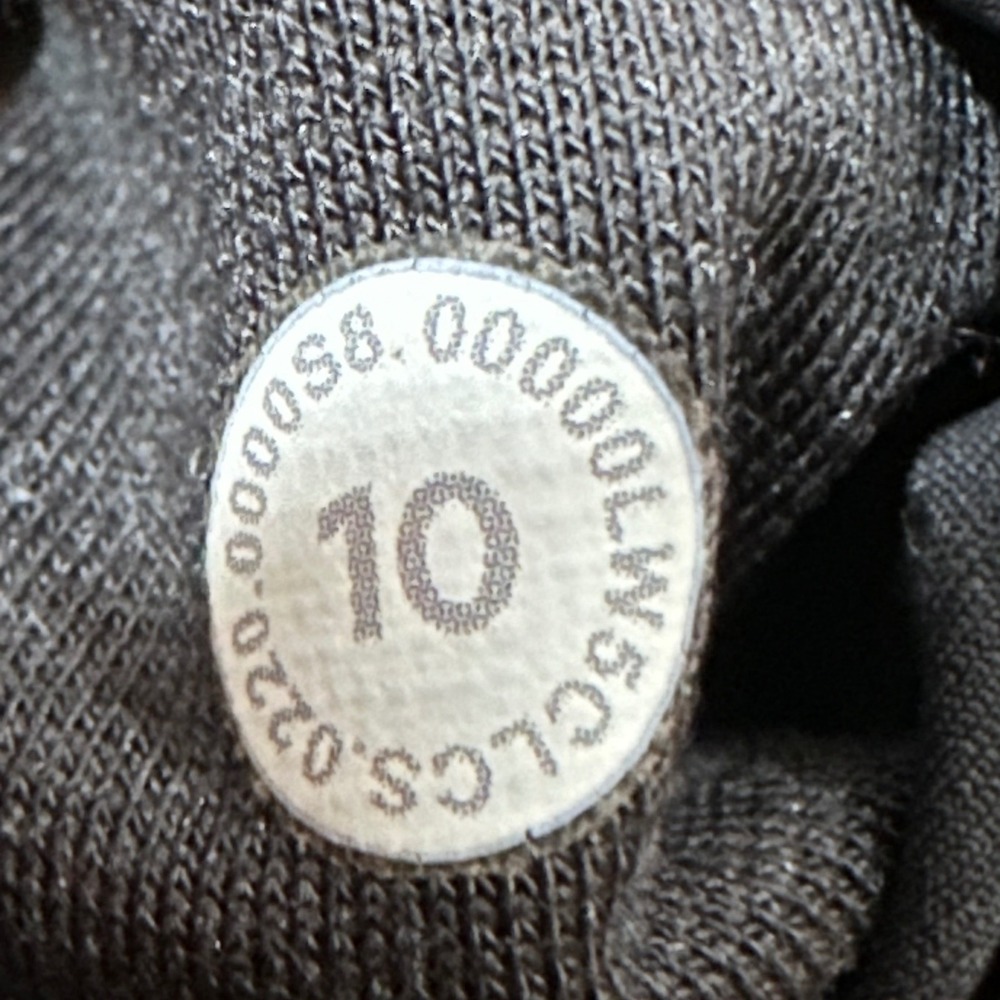 Lululemon Leggings Women's 10 Graphite Gray‎ Camo High Rise Sherr Panels - Picture 10 of 11